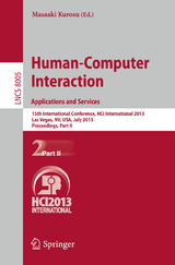 Human-Computer Interaction: Applications and Services - 