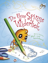 Die kleine Spinne Widerlich - Mein buntes Mal- und Spielebuch - Diana Amft