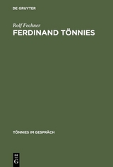 Ferdinand Tönnies - Rolf Fechner