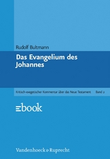 Das Evangelium des Johannes -  Rudolf Bultmann