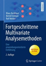 Fortgeschrittene Multivariate Analysemethoden - Klaus Backhaus, Bernd Erichson, Rolf Weiber
