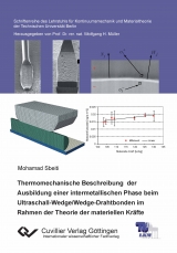 Thermomechanische Beschreibung der Ausbildung einer intermetallischen Phase beim Ultraschall-Wedge/Wedge-Drahtbonden im Rahmen der Theorie der materiellen Kr&auml;fte - Mohamad Sbeiti