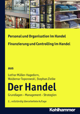 Personal und Organisation im Handel + Finanzierung und Controlling im Handel - Lothar M&uuml;ller-Hagedorn, Waldemar Toporowski, Stephan Zielke