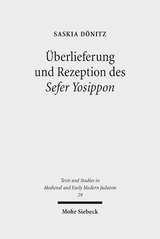 &Uuml;berlieferung und Rezeption des Sefer Yosippon - Saskia D&ouml;nitz
