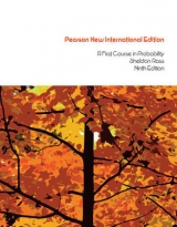 First Course in Probability, A: Pearson New International Edition - Ross, Sheldon