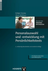 Personalauswahl und -entwicklung mit Pers&ouml;nlichkeitstests - R&uuml;diger Hossiep, Oliver M&uuml;hlhaus