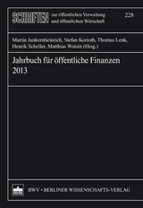 Jahrbuch f&uuml;r &ouml;ffentliche Finanzen (2013) - 