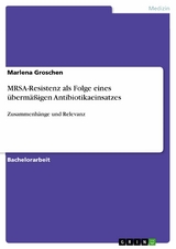 MRSA-Resistenz als Folge eines &uuml;berm&auml;&szlig;igen Antibiotikaeinsatzes -  Marlena Groschen