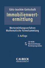 Immobilienwertermittlung - Gottschalk, Götz-Joachim