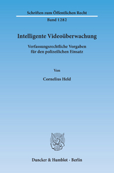 Intelligente Video&uuml;berwachung. - Cornelius Held