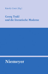 Georg Trakl und die literarische Moderne - 
