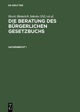 Sachenrecht I - 