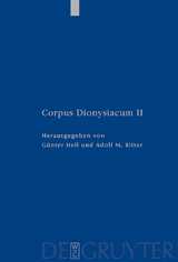 Pseudo-Dionysius Areopagita. De Coelesti Hierarchia, De Ecclesiastica Hierarchia, De Mystica Theologia, Epistulae - 