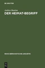 Der Heimat-Begriff - Andrea Bastian