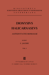 Libri I&ndash;III -  Dionysius Halicarnaseus