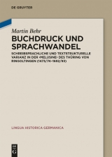 Buchdruck und Sprachwandel -  Martin Behr