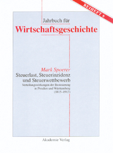 Steuerlast, Steuerinzidenz und Steuerwettbewerb - Mark Spoerer