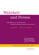 De Veritate - &Uuml;ber die Wahrheit - Josef Seifert