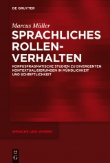 Sprachliches Rollenverhalten -  Marcus M&uuml;ller