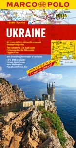 MARCO POLO L&auml;nderkarte Ukraine1:800 000