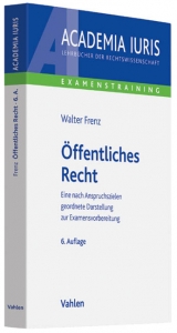 &Ouml;ffentliches Recht - Walter Frenz