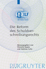 Die Reform des Schuldverschreibungsrechts - 