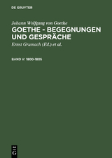 1800-1805 - Johann Wolfgang von Goethe