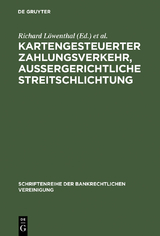 Kartengesteuerter Zahlungsverkehr, au&szlig;ergerichtliche Streitschlichtung