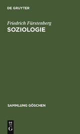 Soziologie - Friedrich F&uuml;rstenberg