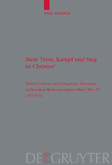 "Mein Trost, Kampf und Sieg ist Christus" - Axel Wiemer