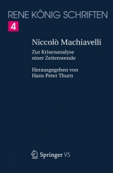Niccol&ograve; Machiavelli - Ren&eacute; K&ouml;nig