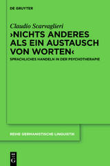 &rsaquo;Nichts anderes als ein Austausch von Worten&lsaquo; - Claudio Scarvaglieri