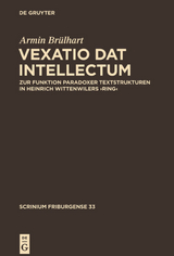 ,Vexatio dat intellectum' - Armin Br&uuml;lhart