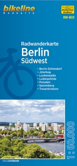 Radwanderkarte Berlin S&uuml;dwest (RW-B03) - 