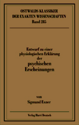 Entwurf zu einer physiologischen Erkl&auml;rung der psychischen Erscheinungen (Exner)