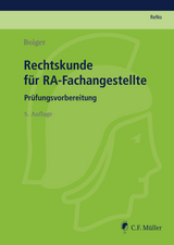 Rechtskunde f&uuml;r RA-Fachangestellte - Wolfgang Boiger