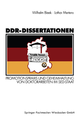 DDR-Dissertationen - Lothar Mertens