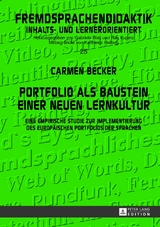 Portfolio als Baustein einer neuen Lernkultur - Carmen Becker
