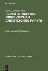 Kirchenv&auml;ter-Papyri
