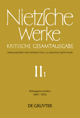 Philologische Schriften