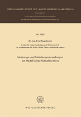 Str&ouml;mungs- und Turbulenzenuntersuchungen am Modell eines Hubbalkenofens - Ernst Singelmann