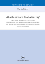 Abschied vom Globalantrag - Martin Bittner