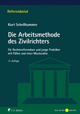 Die Arbeitsmethode des Zivilrichters - Kurt Schellhammer