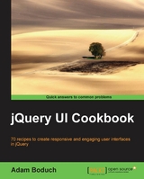 jQuery UI Cookbook -  Boduch Adam Boduch