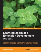 Learning Joomla! 3 Extension Development-Third Edition -  Plummer Tim Plummer