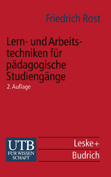 Lern- und Arbeitstechniken für pädagogische Studiengänge - 