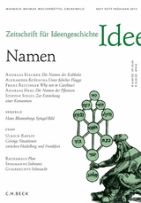 Zeitschrift f&uuml;r Ideengeschichte Heft VII/1 Fr&uuml;hjahr 2013 - 