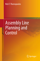Assembly Line Planning and Control - Nick T. Thomopoulos