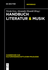 Handbuch Literatur & Musik - 