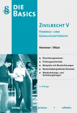 Basics Zivilrecht V - Handels- und Gesellschaftsrecht - Karl-Edmund Hemmer, Achim W&uuml;st